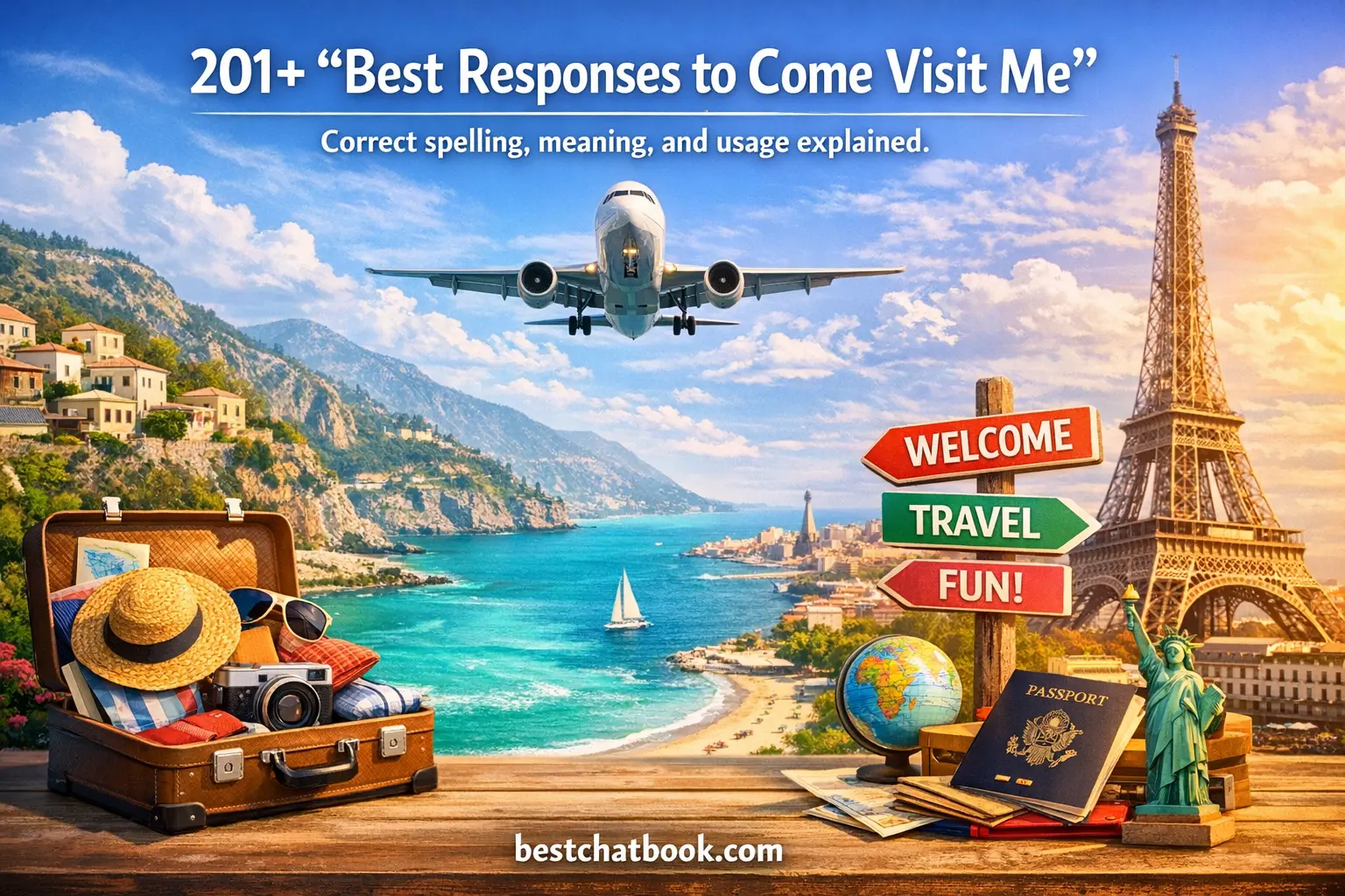 “Best Responses to Come Visit Me”