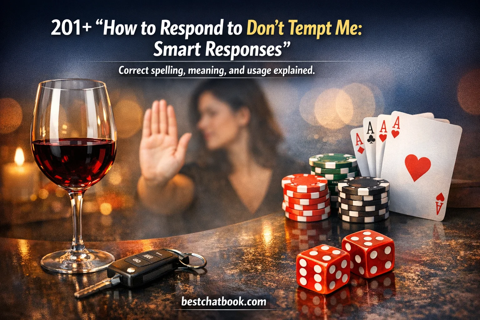 How to Respond to Don’t Tempt Me: Smart Responses