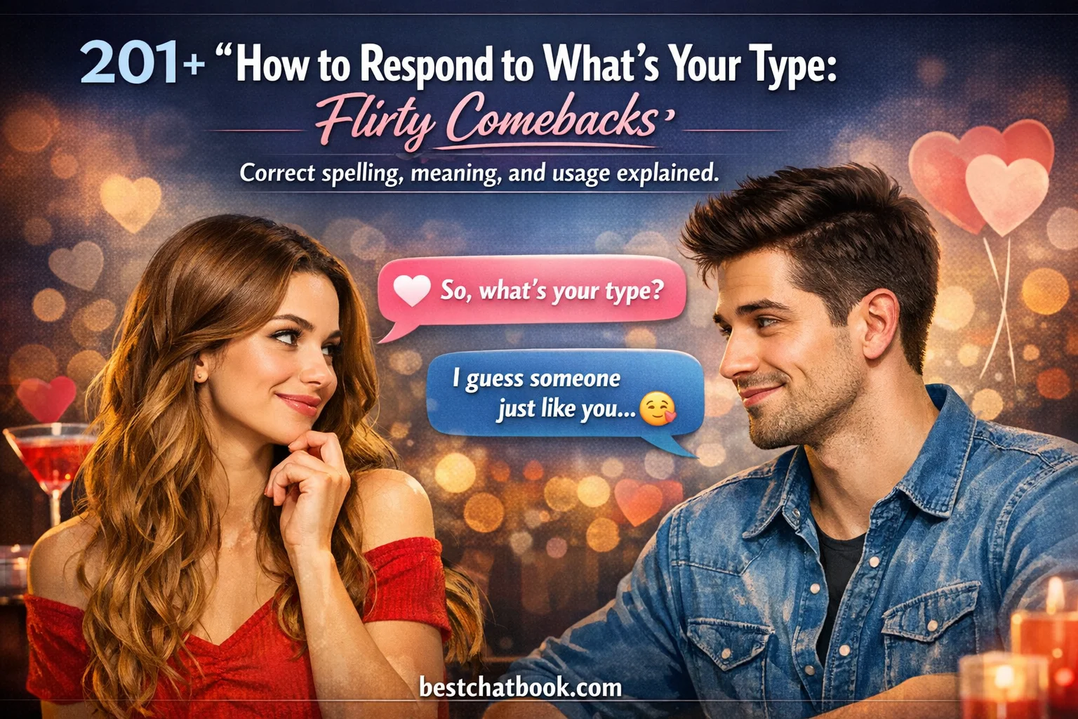 How to Respond to What’s Your Type: Flirty Comebacks