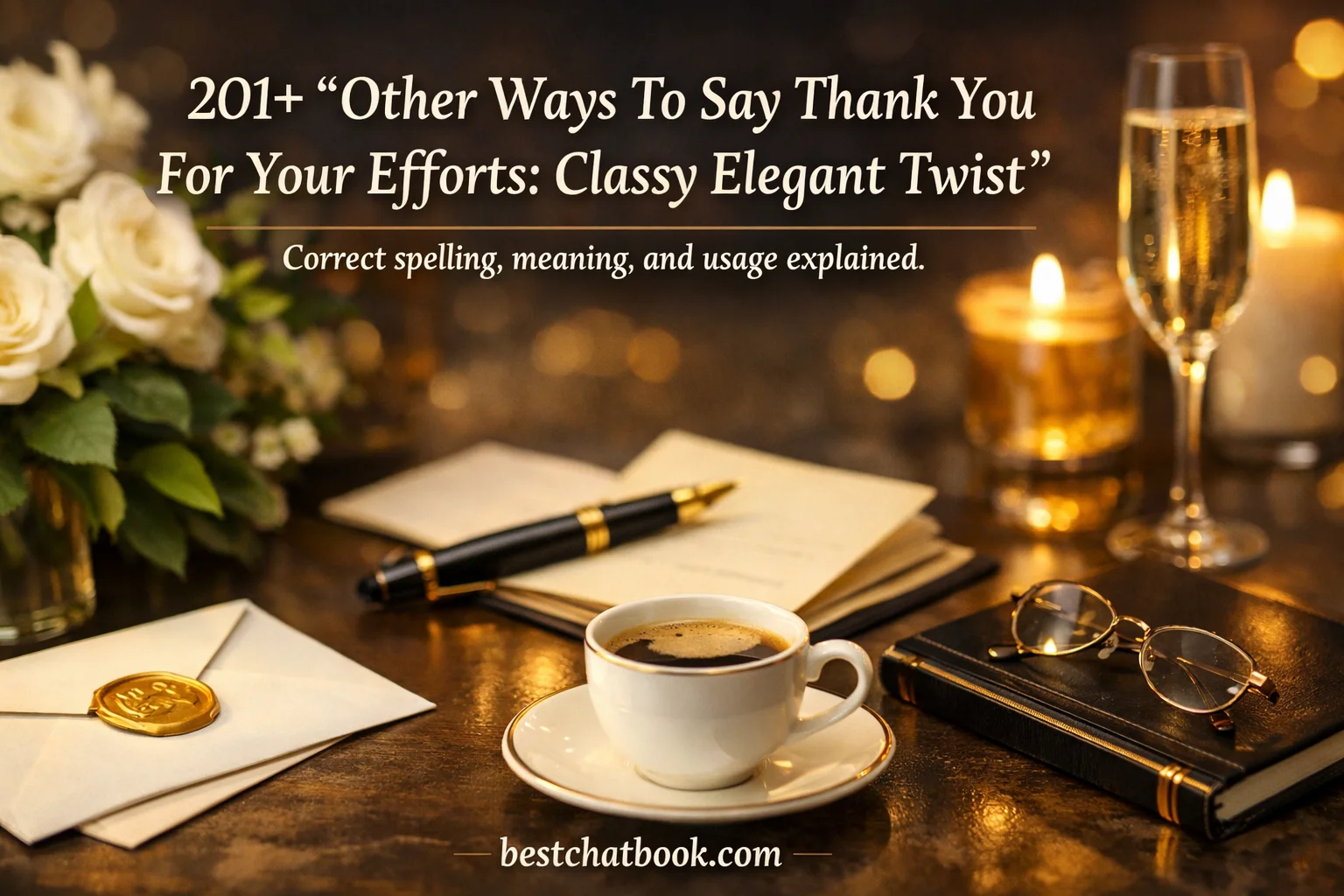 Other Ways To Say Thank You For Your Efforts
