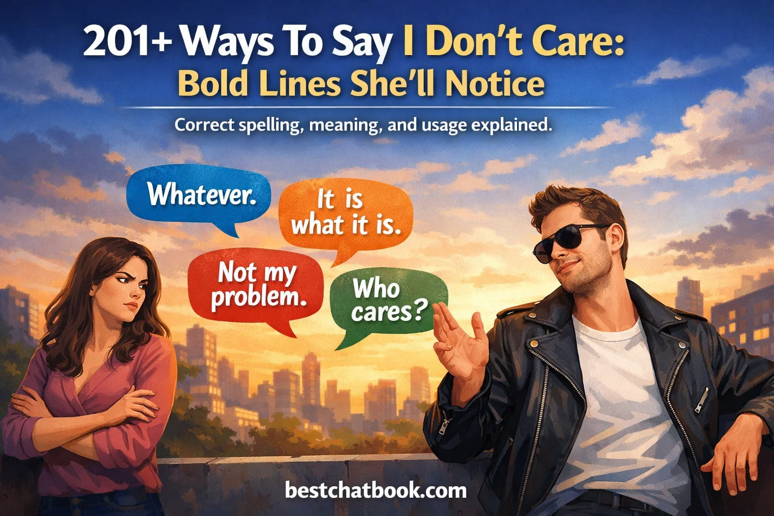 Ways To Say I Don’t Care