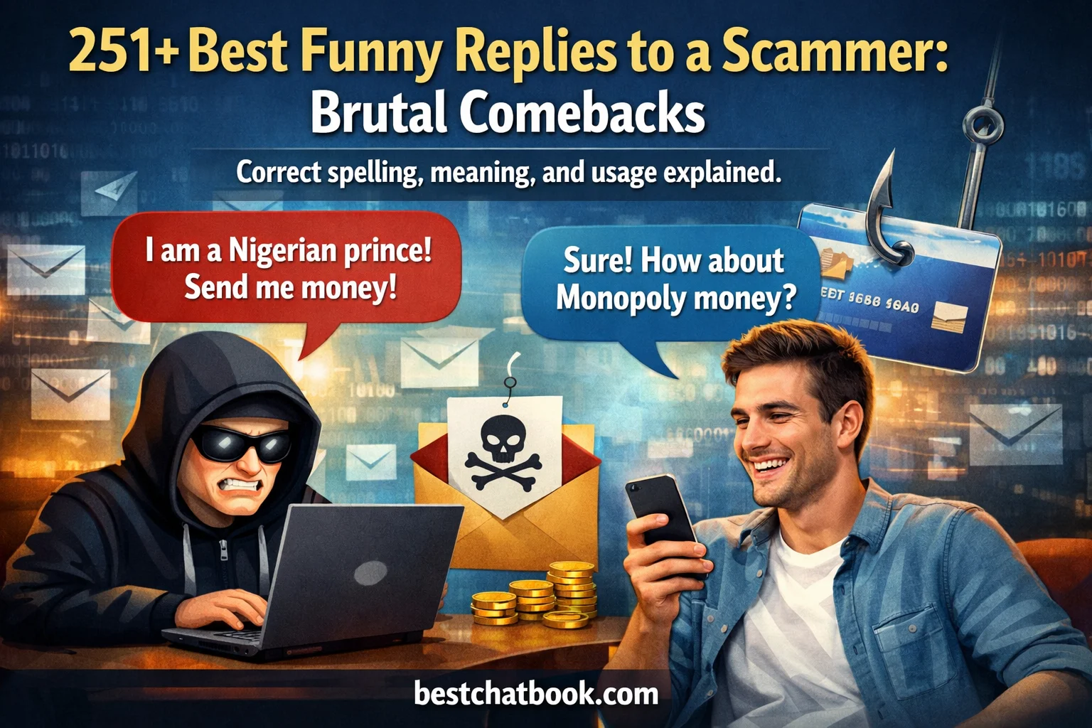 Best Funny Replies to a Scammer: Brutal Comebacks