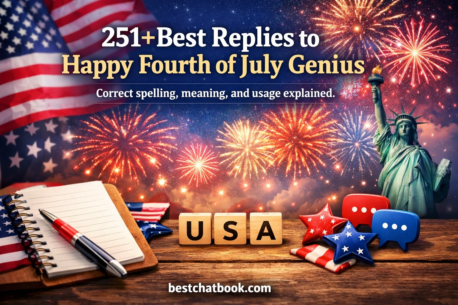 Best Replies to Happy Fourth of July Genius