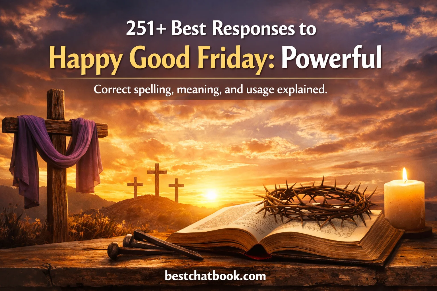 Best Responses to Happy Good Friday: Powerful