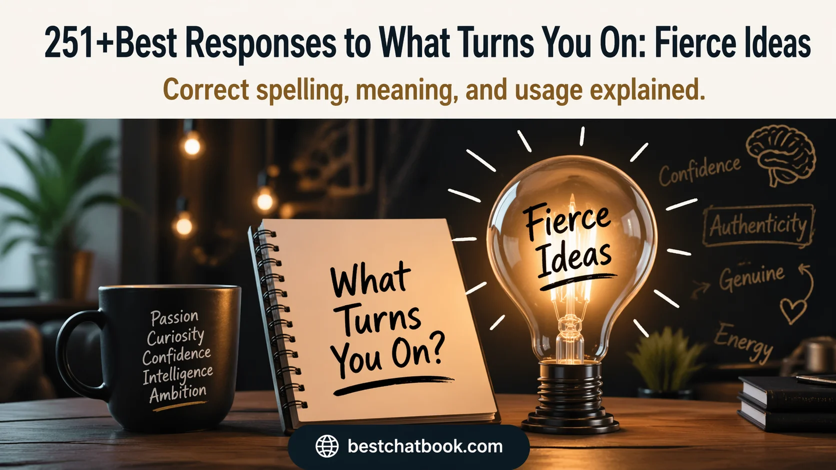 Best Responses to What Turns You On: Fierce Ideas