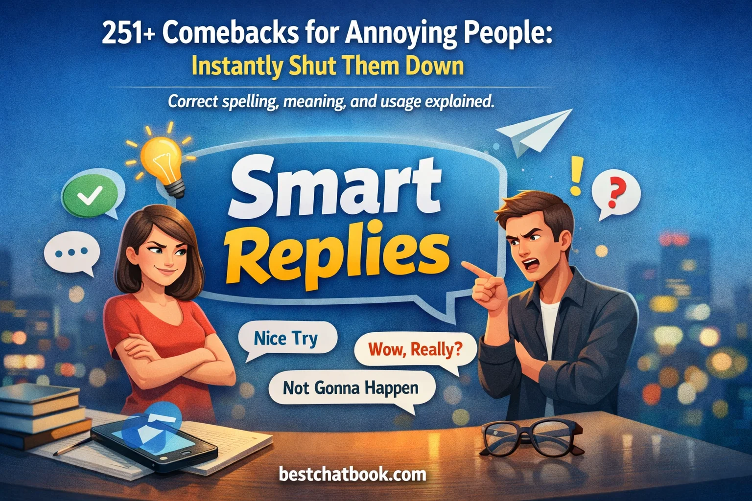 Comebacks for Annoying People: Instantly Shut Them Down