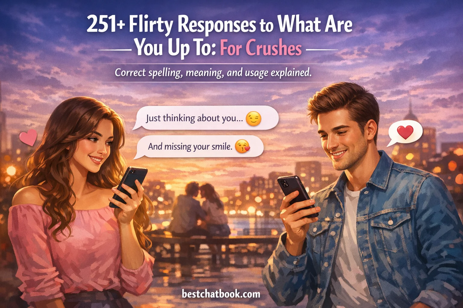 Flirty Responses to What Are You Up To: For Crushes