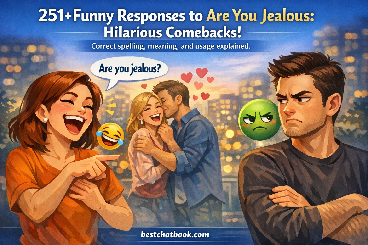Funny Responses to Are You Jealous: Hilarious Comebacks!