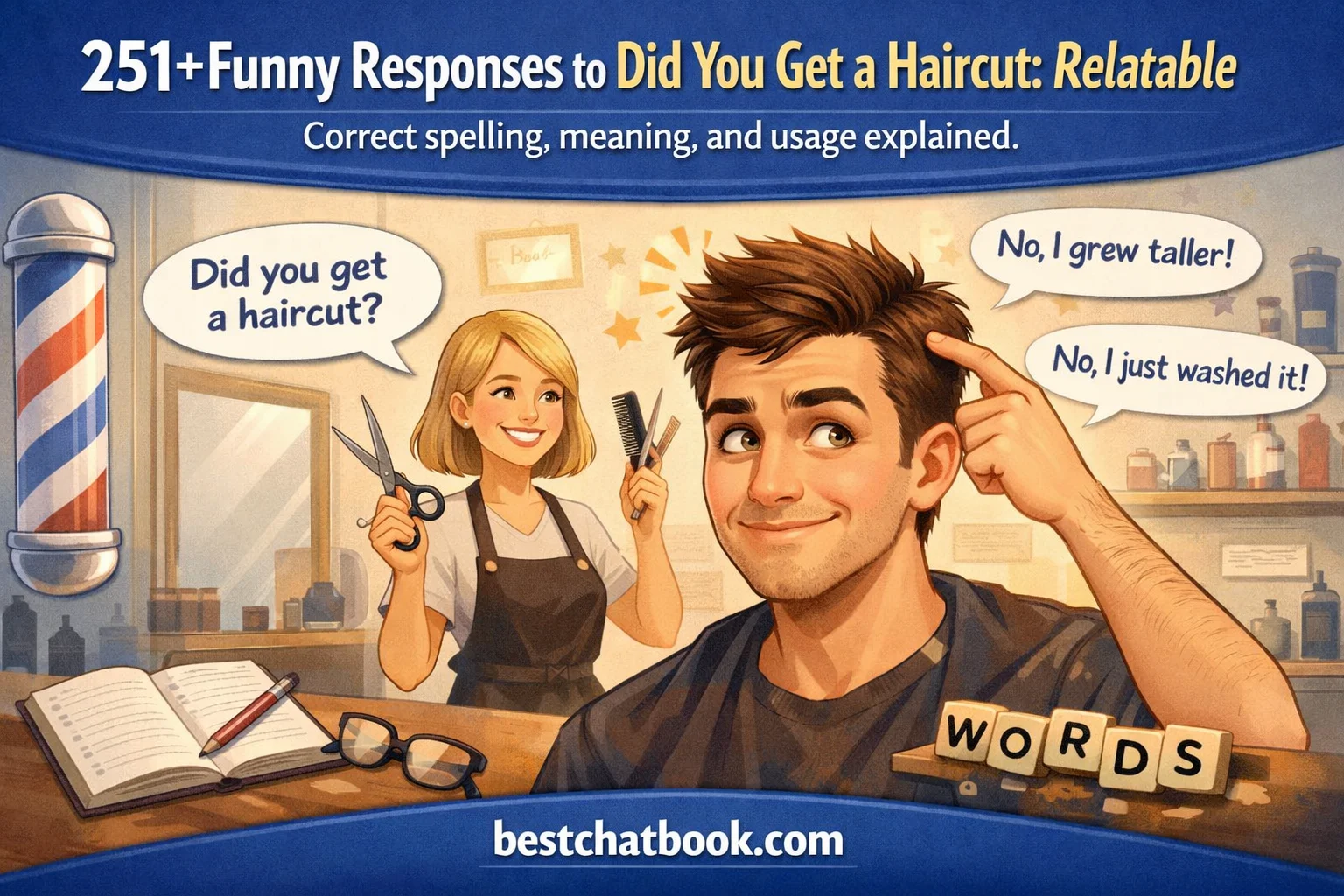 Funny Responses to Did You Get a Haircut: Relatable