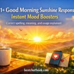Good Morning Sunshine Responses: Instant Mood Boosters