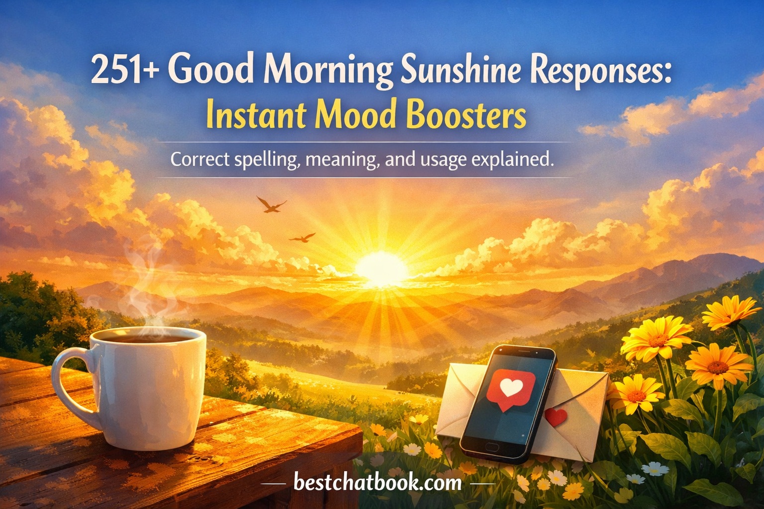 Good Morning Sunshine Responses: Instant Mood Boosters