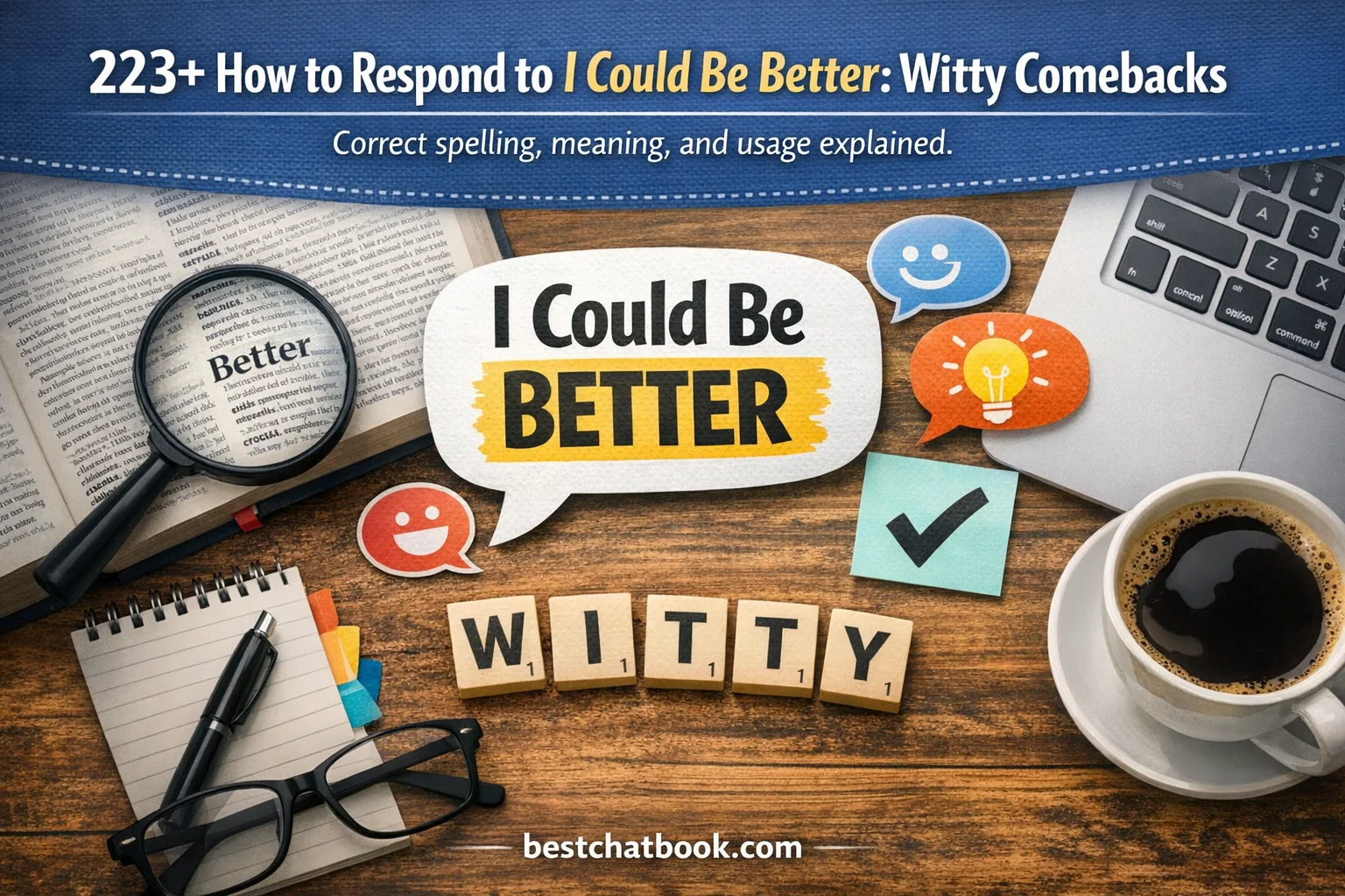 How to Respond to I Could Be Better: Witty Comebacks