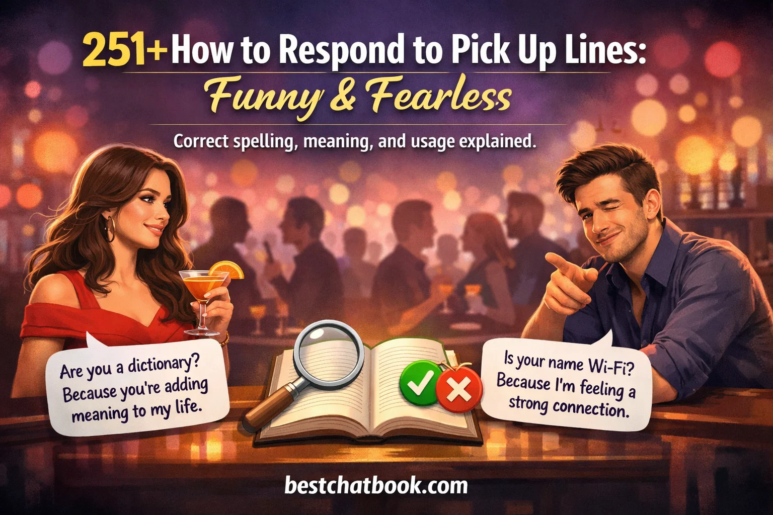 How to Respond to Pick Up Lines: Funny & Fearless