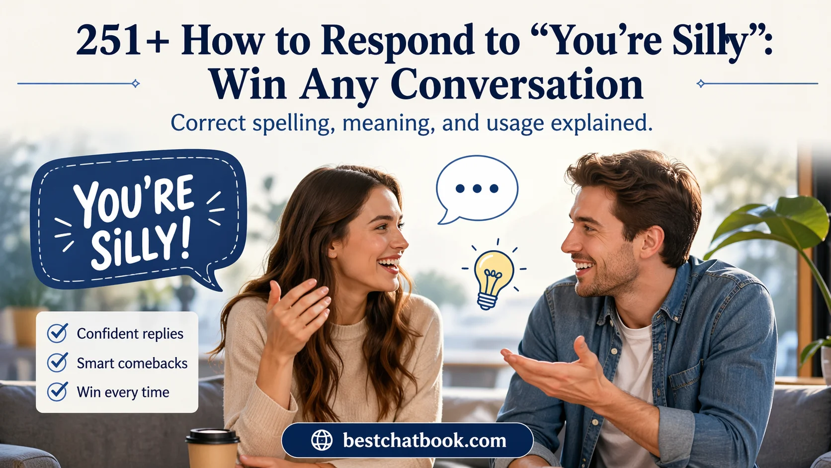 How to Respond to “You’re Silly”: Win Any Conversation
