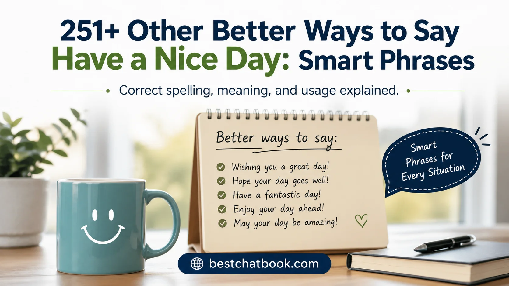 Other Better Ways to Say Have a Nice Day: Smart Phrases