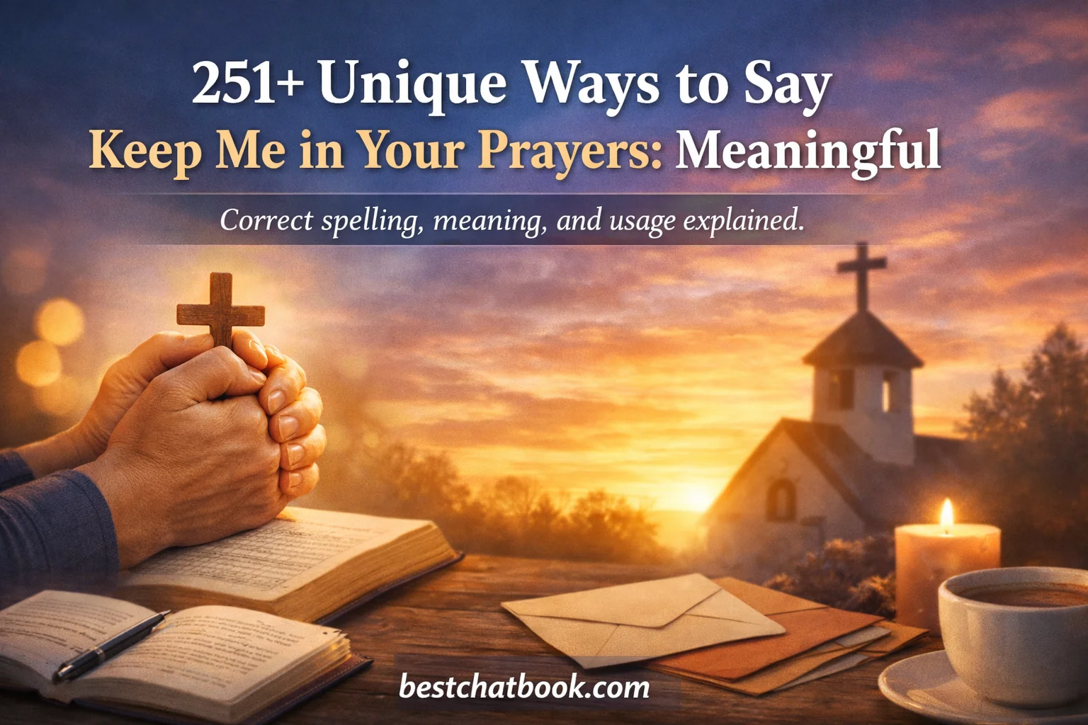 Unique Ways to Say Keep Me in Your Prayers: Meaningful
