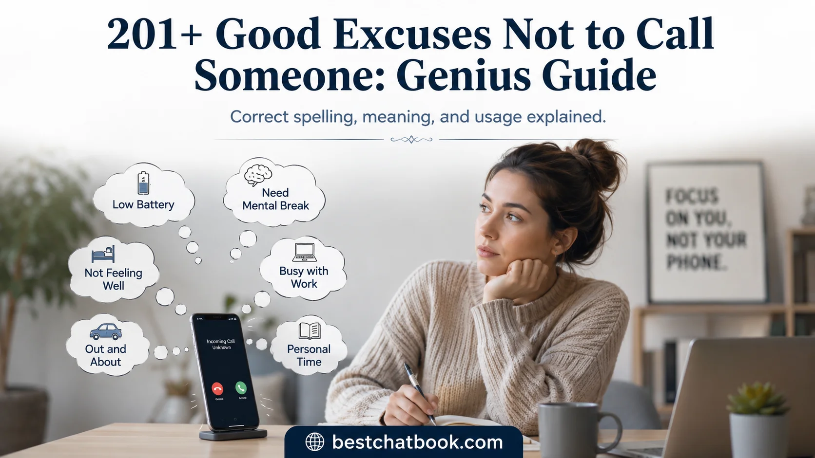 Good Excuses Not to Call Someone: Genius Guide