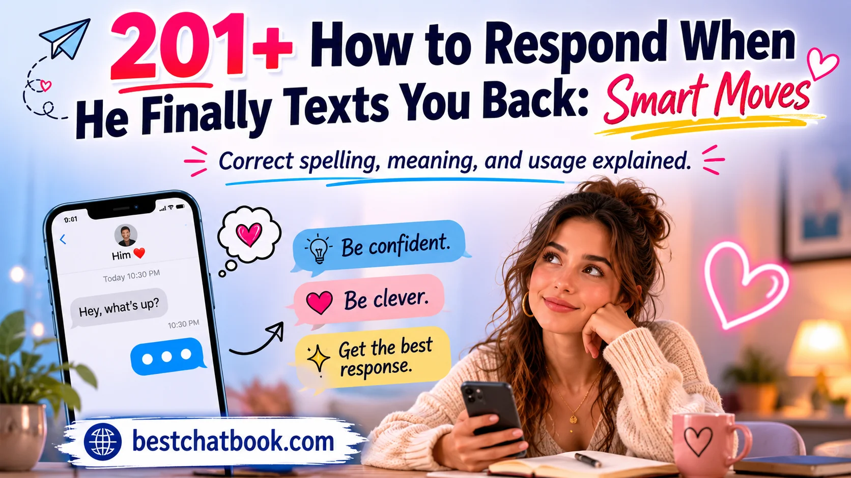 How to Respond When He Finally Texts You Back