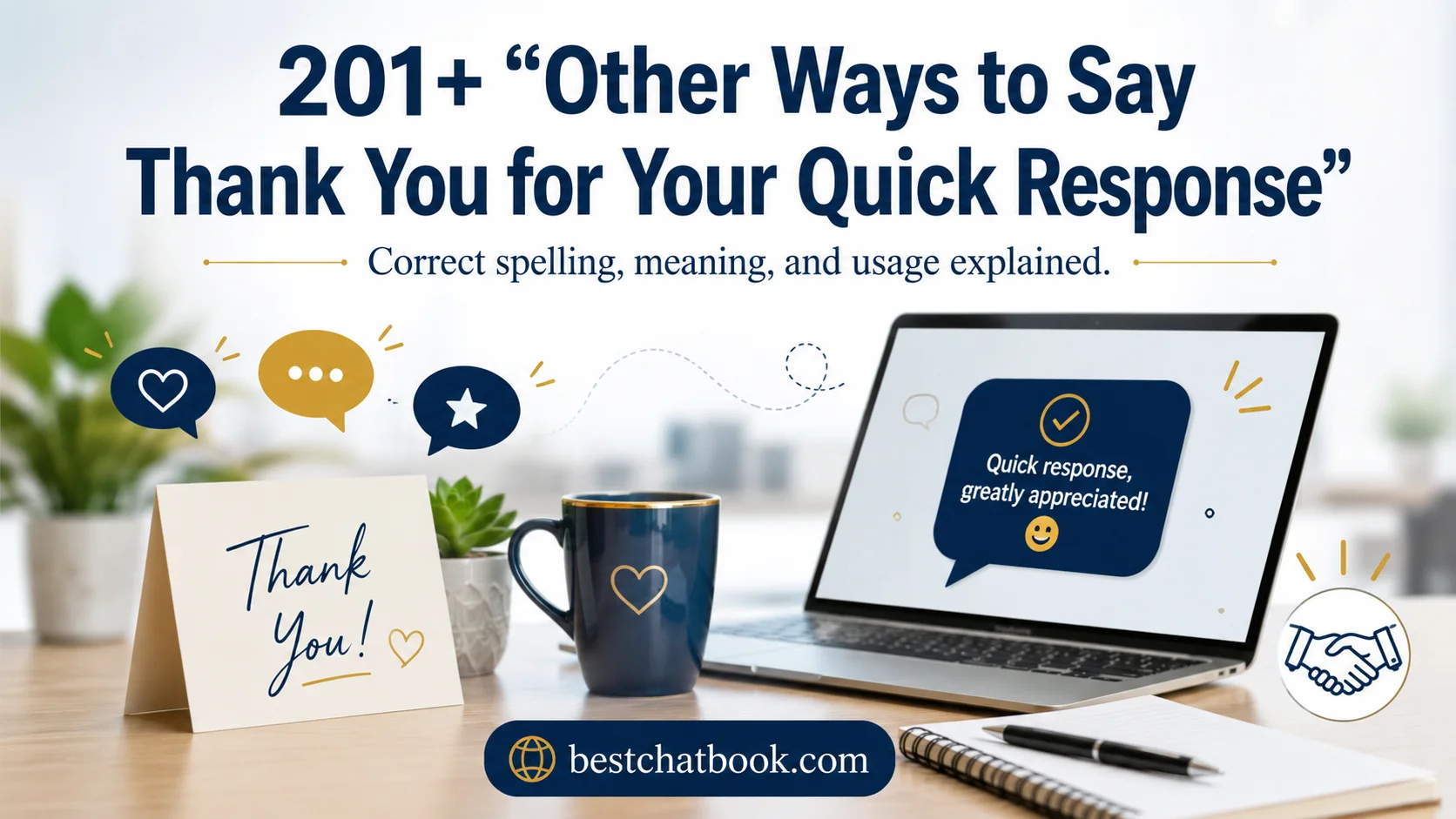 Other Ways to Say Thank You for Your Quick Response